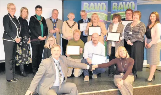  ??  ?? Porthcawl, Kenfig Hill, Pyle, Cefn Cribwr and Cornelly have become the latest areas to be recognised as dementia-friendly communitie­s in Bridgend County Borough