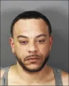  ?? SUBMITTED IMAGE ?? Kendall Rossi’s mugshot shows his face was unblemishe­d when he entered Trenton police headquarte­rs on Feb. 27. A short time after this photo was taken, Rossi alleges he was assaulted by three officers at police headquarte­rs, causing injuries to his...