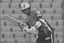  ??  ?? Batsman Marlon Samuels … was among the runs again for Comilla Victorians