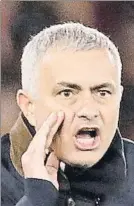  ?? FOTO: AP ?? Mourinho, rival del PSG en octavos