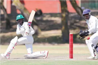  ?? Photo: EJ Langner/Gallo Images ?? Jedhli van Briesies from SWD at the Coca-Cola Khaya Majola Cricket Week in Cape Town.