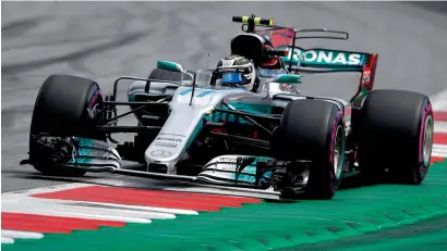  ?? AFP ?? Finland’s Valtteri Bottas Bottas claimed second pole of his Formula One career after Bahrain in April. —