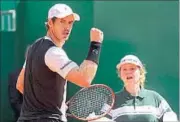  ?? AP FILE ?? Andy Murray will team up with brother Jamie at a tournament where most tickets are priced as low as $36 (`2,300).