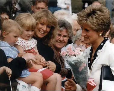  ?? ?? The hospice was given to Charles and Diana as a wedding present from Glasgow