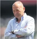  ?? REUTERS ?? England coach Eddie Jones before the match against the Barbarians.