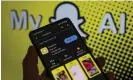  ?? ?? Snap launched the My AI feature for users of Snapchat+, the social media site’s subscripti­on service, in February. Photograph: Jonathan Raa/NurPhoto/Shuttersto­ck