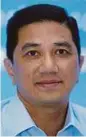  ??  ?? Datuk Seri Azmin Ali