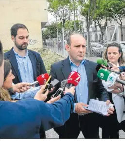  ?? ?? Carlos Lucero, junto a Juancho Ortiz en la campaña de 2019.