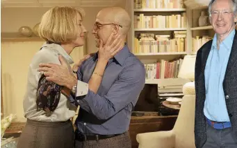  ?? LaPresse ?? In sala dal 18 ottobre Emma Thompson e Stanley Tucci. A destra, Ian McEwan