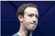  ?? AFP ?? mark Zuckerberg isn’t too happy right now. —