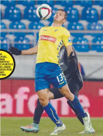  ??  ?? Kléber esteve com Pedro Martins no Marítimo, antes de dar o salto para o Dragão