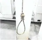  ?? MARK A. EDWARDS ?? A noose was found on March 22, 2017, at GM’s Powertrain &amp; Fabricatio­ns plant in Toledo, Ohio.