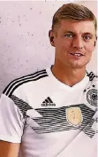  ?? FOTO: DPA ?? Toni Kroos ist auf dem Fußballpla­tz und auf Instagram erfolgreic­h.