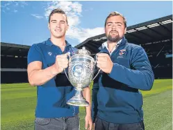  ?? Picture: SNS. ?? Scott Burnside, left, of Edinburgh University, and Roland Walker of St Andrews University.