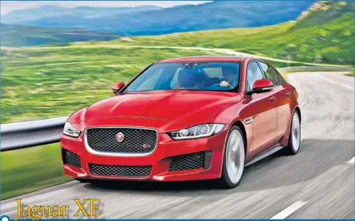  ??  ?? Jaguar XE