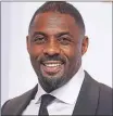  ??  ?? Luther actor Idris Elba