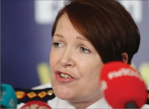  ??  ?? Garda Commission­er Noirin O’Sullivan.