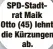  ?? ?? SPD-Stadtrat Maik Otto (45) lehnt die Kürzungen ab.