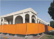  ?? John Dennehy / The National ?? The shell of the souq in Khalidiya is set to be torn down in the next few months