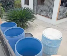  ?? ANEUDY TAVAREZ ?? Los moradores denunciaro­n la escasez de agua.