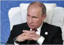  ?? FOTO: TT-AP/ALEXEI NIKOLSKY ?? Vladimir Putin åtnjuter stort förtroende hos den ryska befolkning­en.