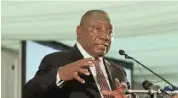  ??  ?? LEADING: President Cyril Ramaphosa will deliver the keynote address during the national Freedom Day celebratio­ns to be held in Bloemfonte­in tomorrow.