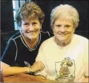  ?? LOANED PHOTO ?? CAROLYN STALLWORTH (LEFT) MEETS HER SISTER, PAT BENNETT, after the two had been searching for answers for decades.