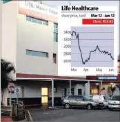  ?? PHOTO: TERRY HAYWOOD ?? Life Healthcare Group announced yesterday that André Meyer will step down as chief executive.