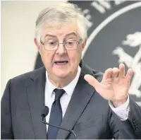  ?? Matthew Horwood ?? First Minister of Wales Mark Drakeford.