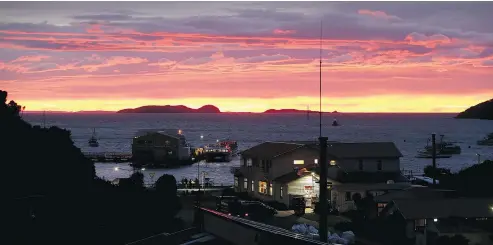  ?? — GETTY IMAGES ?? Stewart Island, off New Zealand’s southern tip, has been declared a dark-sky sanctuary.