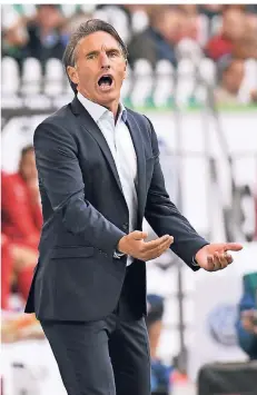  ?? FOTO:DPA ?? Emotional dabei: Wolfsburgs Trainer Bruno Labbadia.