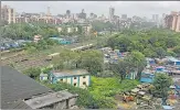  ?? PRAFUL GANGURDE/ HT PHOTO ?? The 14-acre site of Thane Mental Hospital on which the new railway station will be built.