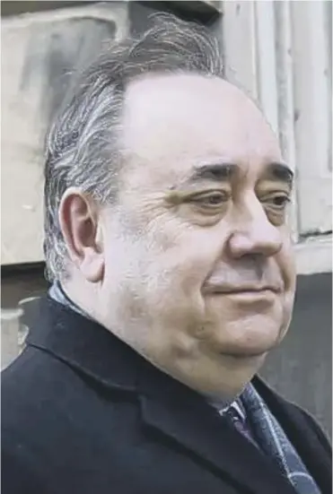  ??  ?? 0 Nicola Sturgeon met Alex Salmond while he was under investigat­ion