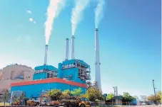  ?? MATTHEW BROWN/ASSOCIATED PRESS ?? Some environmen­talists argue taxes should be levied on carbon emissions, such as may be seen in the smoke coming from this power plant in Colstrip, Mont., in 2013.