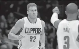  ?? File / The Associated Press ?? The Los Angeles Clippers suspended Blake Griffin four games without pay on Tuesday for punching a team staff member. His salary will be withheld for an additional game.