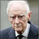  ??  ?? Ex-taoiseach: Liam Cosgrave