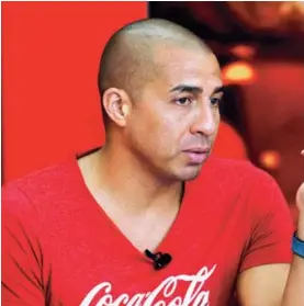  ?? ALBERT MARÍN ?? David Trezeguet está en nuestro país invitado por Coca-Cola. El galo destaca el trabajo del fútbol costarrice­nse.