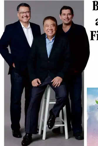 ?? ATEG ?? BOBBY Barreiro, Tony Tuviera and Bobby Garcia of Atlantis Theatrical Entertainm­ent Group (Ateg). In celebratin­g Filipino talent in whatever form, Ateg’s message for all Filipinos, audience and artists alike, is “Be proud of who you are,” says Barreiro.