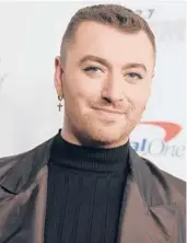  ?? RICHARD SHOTWELL/INVISION 2019 ?? Sam Smith was honored for the album “Love Goes” during the GLAAD Awards.