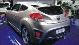  ??  ?? A more powerful Hyundai Veloster with an even more engaging exterior? Yes, please! It will be released in late 2012.