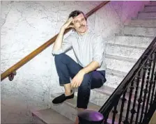  ?? Jay L. Clendenin Los Angeles Times ?? WOLFGANG HAMMER, Super Deluxe’s president, at the company’s headquarte­rs in a 93-year-old office tower in downtown L.A.