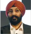  ??  ?? Hardip Singh Senior Vice President Blackberry