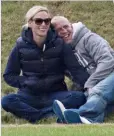  ??  ?? Above: Zara Phillips and then fiancé Mark Tindall in 2011. Right: Prince George attends the polo in 2015.