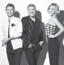  ?? PHOTO BY TOMMY GARCIA/USA NETWORK ?? Chase Chrisley, Todd Chrisley and Savannah Chrisley, from left, star in “Chrisley Knows Best,” tonight at 10 on USA Network.
