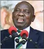  ?? PHOTO: EPA-EFE ?? President Cyril Ramaphosa wants Sars to be sorted out.