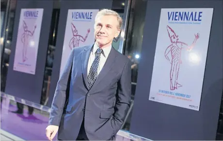  ?? [ Viennale] ?? Er sei ganz furchtbar im Improvisie­ren, gesteht Viennale-Stargast Christoph Waltz: „Ich bin nur gut, wenn’s gut geschriebe­n ist.“