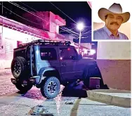 ?? ?? Humberto Amezcua, Edil con licencia de Pihuamo y aspirante a reelección, fue asesinado el viernes en un ataque directo.