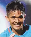  ?? PTI ?? Sunil Chhetri