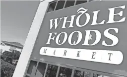  ?? JUSTIN SULLIVAN/GETTY IMAGES ?? Whole Foods competes against Sprouts, Trader Joe’s and the Fresh Market in the natural/organic foods arena.