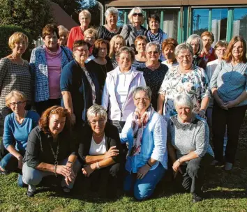 ?? Foto: Doris Bednarz ?? Nach 50 Jahren trafen sich 25 der 35 ehemaligen Lehrlinge der Firma Goldix. Es wurde ein unvergessl­icher Tag und für das nächste Treffen gleich ein fester Termin ausgemacht.